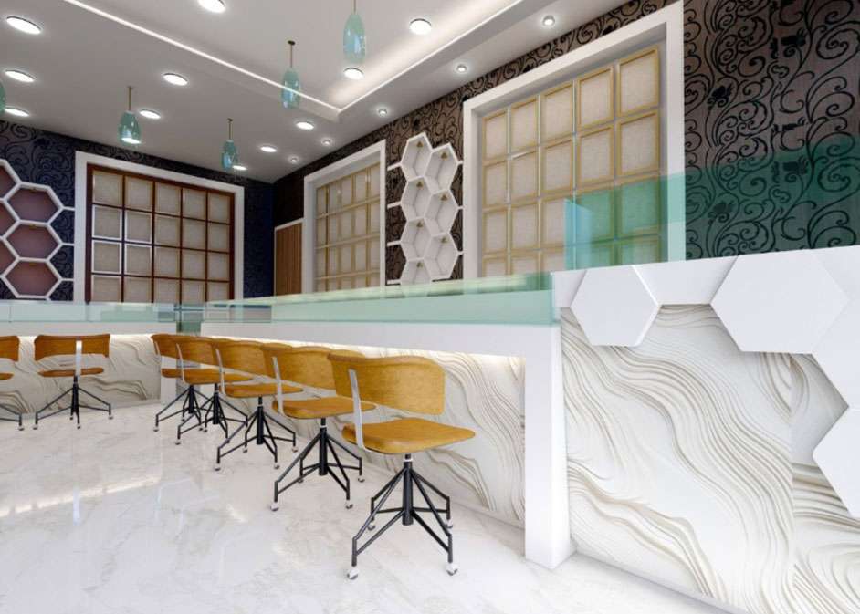 Luxury jewellery shop interior design in London