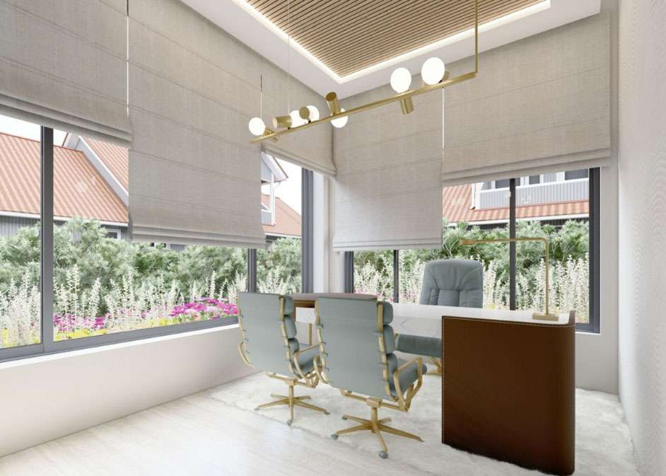 Biophilic Home Office in Greenwich