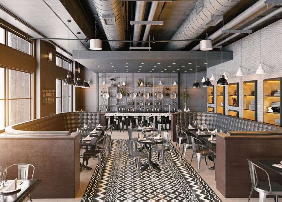 Stylish and Modern Restaurant Remodel in East Finchley