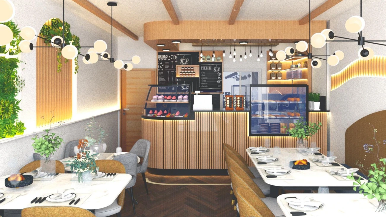 modern cafe design
