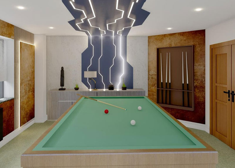 Multi-Functional Games Room Design in Nottingham