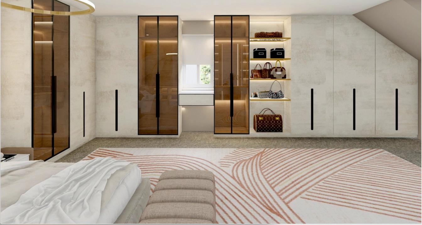 Luxury Custom Wardrobe in Kensington