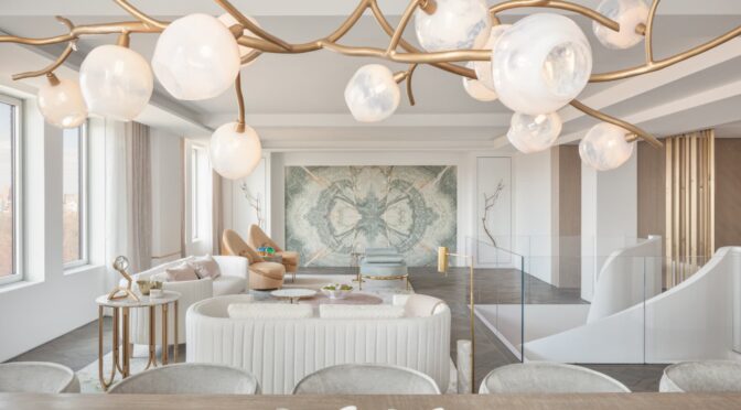 Luxury london villa interior design