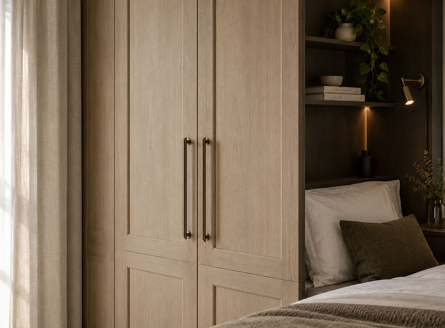 Bespoke luxury fitted wardrobes London