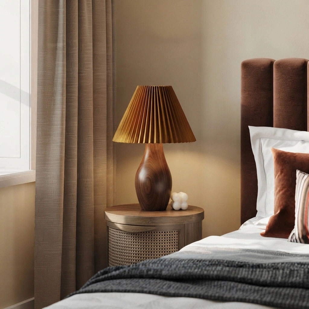 Harmonious paint undertones with stone and timber