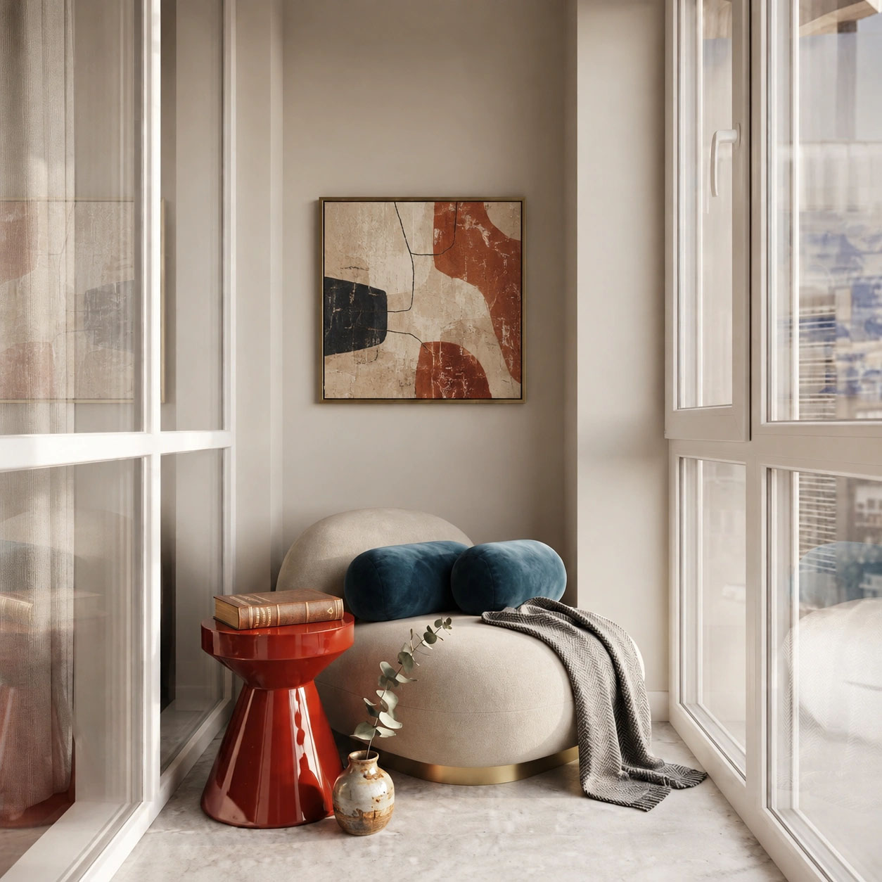 Whole home cohesive colour palette London