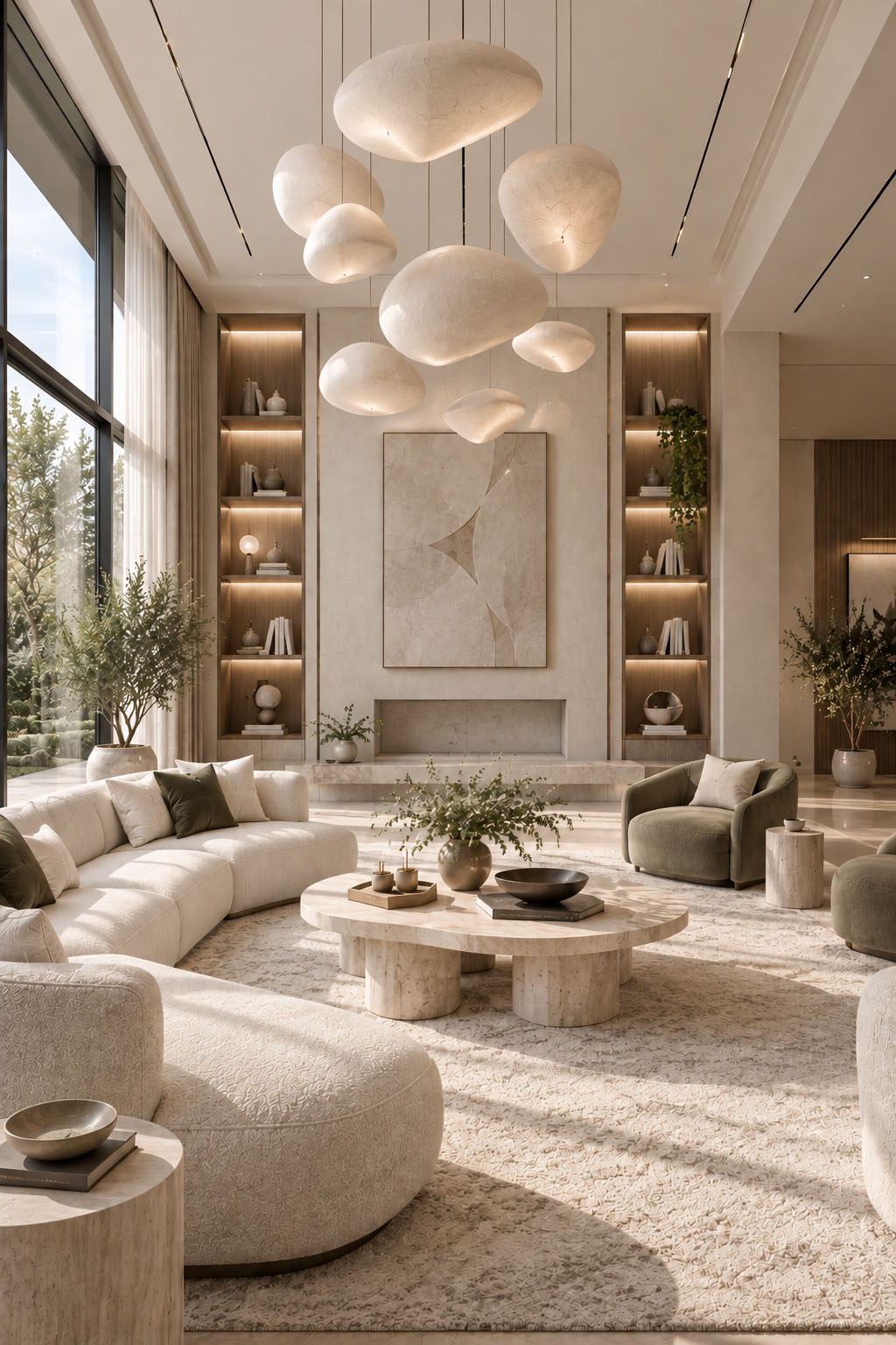 Luxury London residence hallway and interior