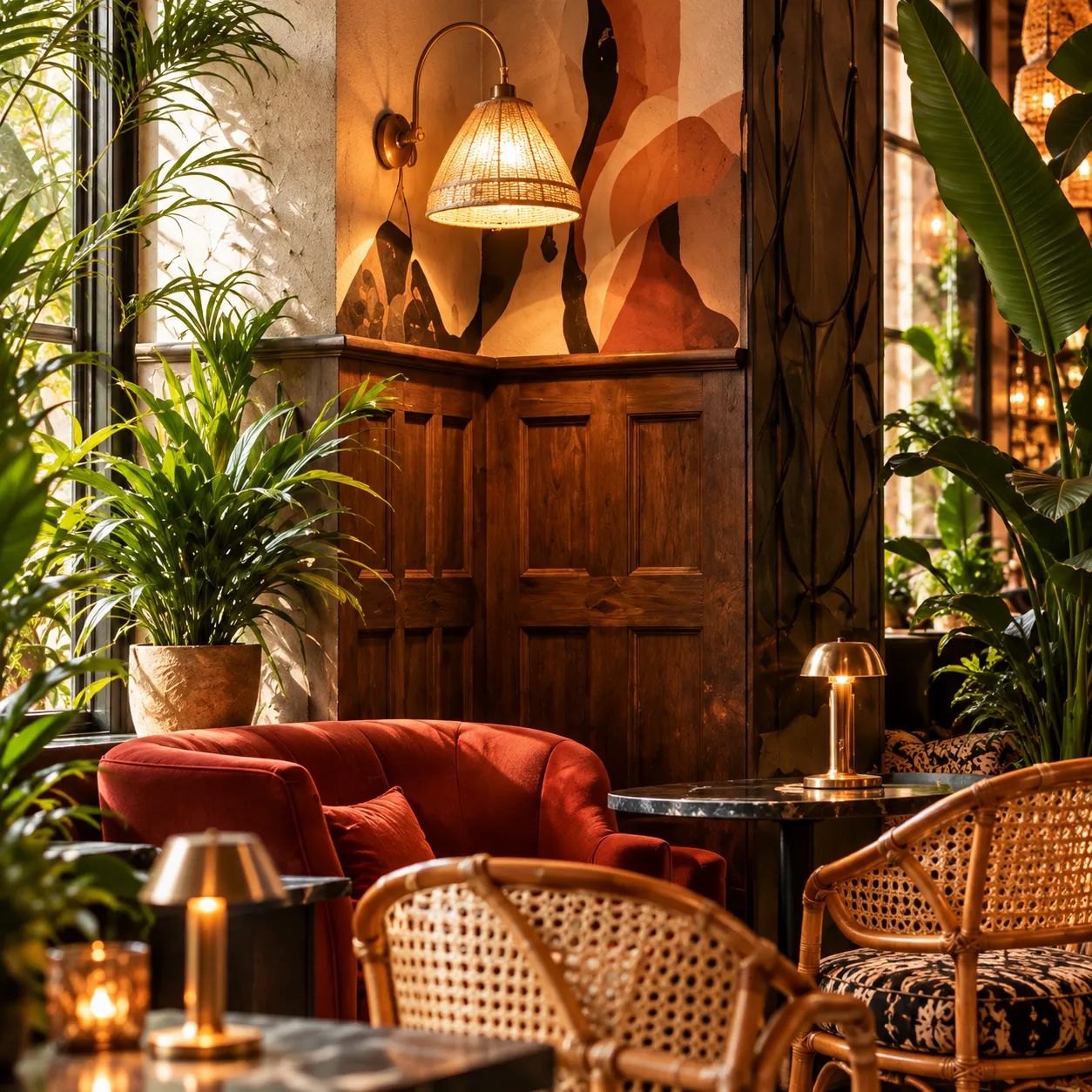 Bespoke back-bar wood paneling and illuminated display joinery London by Oraanj
