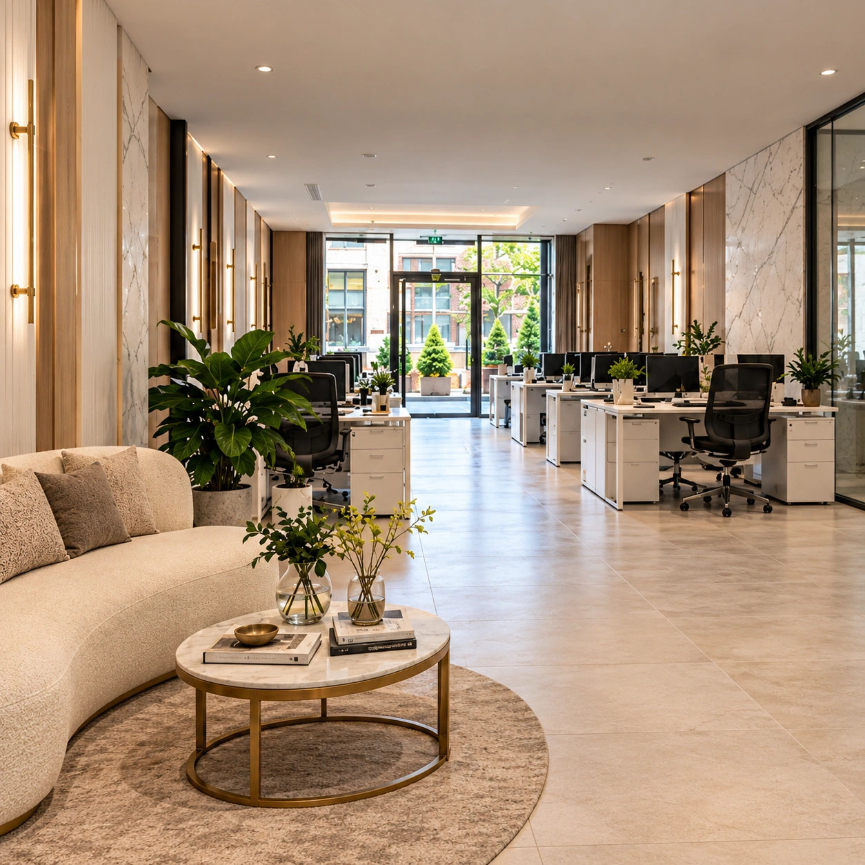 Commercial office pre-lease feasibility test fit and space evaluation London