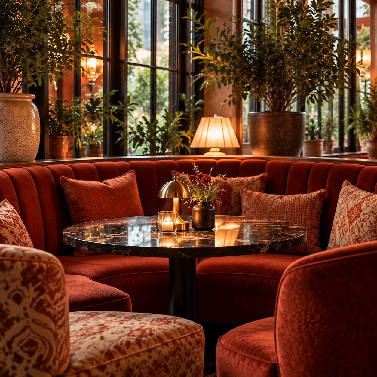 Restaurant Banquette Seating & Layout London