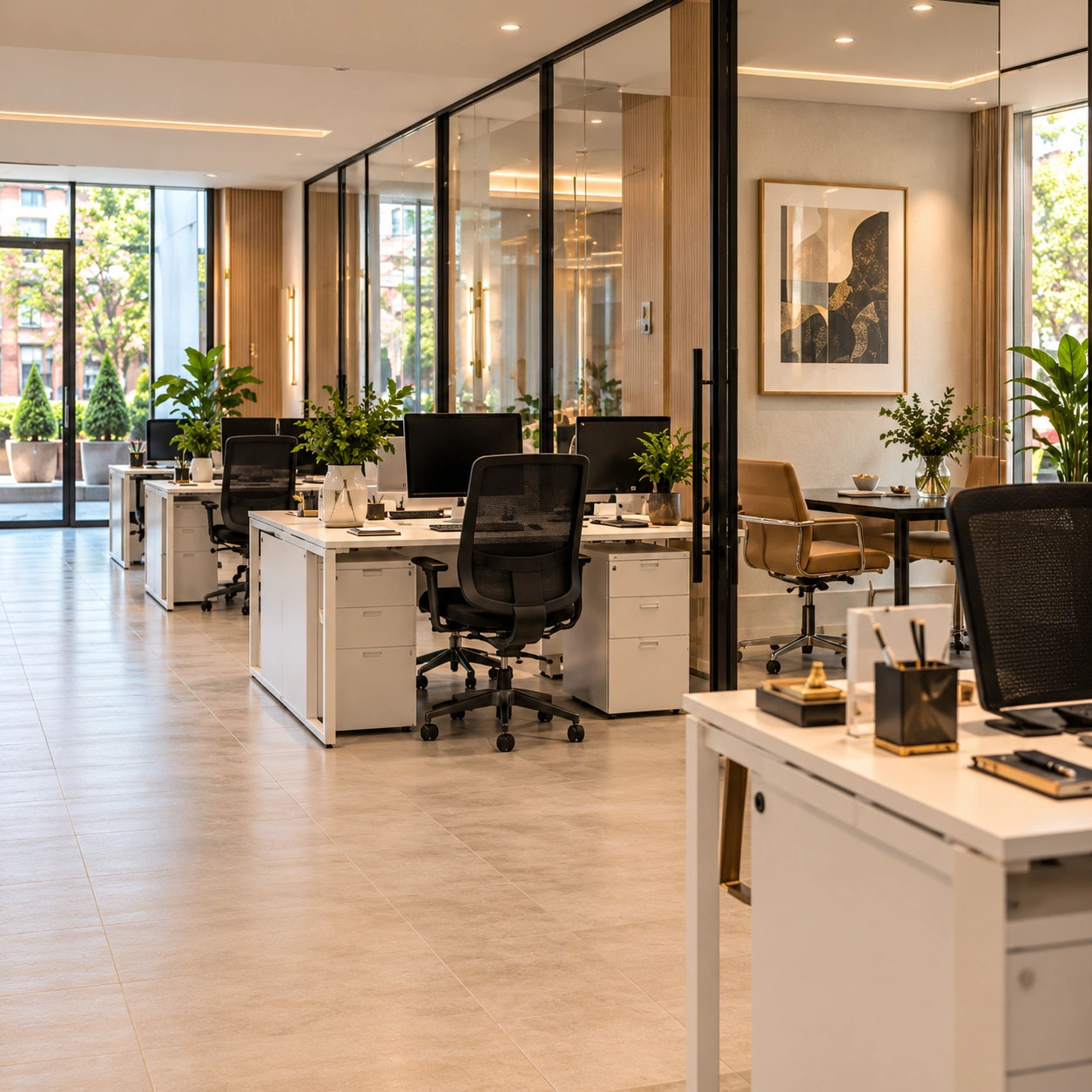 Evaluating modern commercial office workspace challenges London